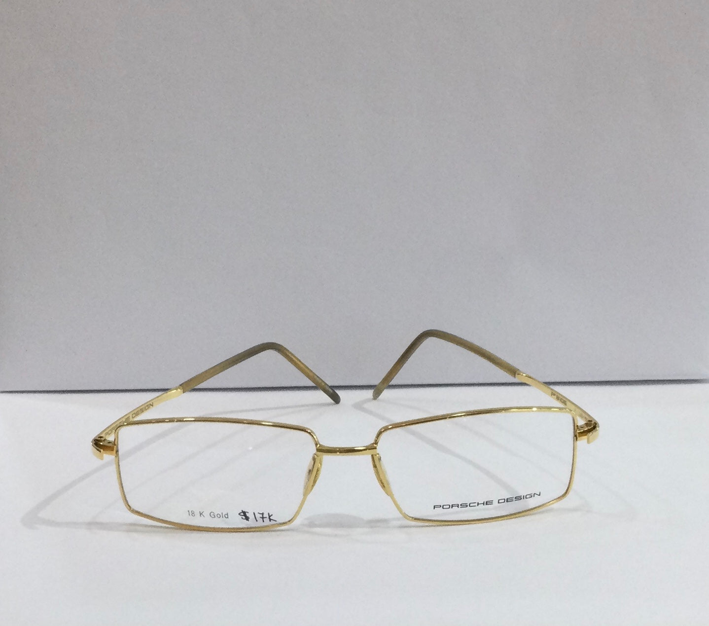 PORSCHE DESIGN FRAME P8106 A 56-15 18K GOLD