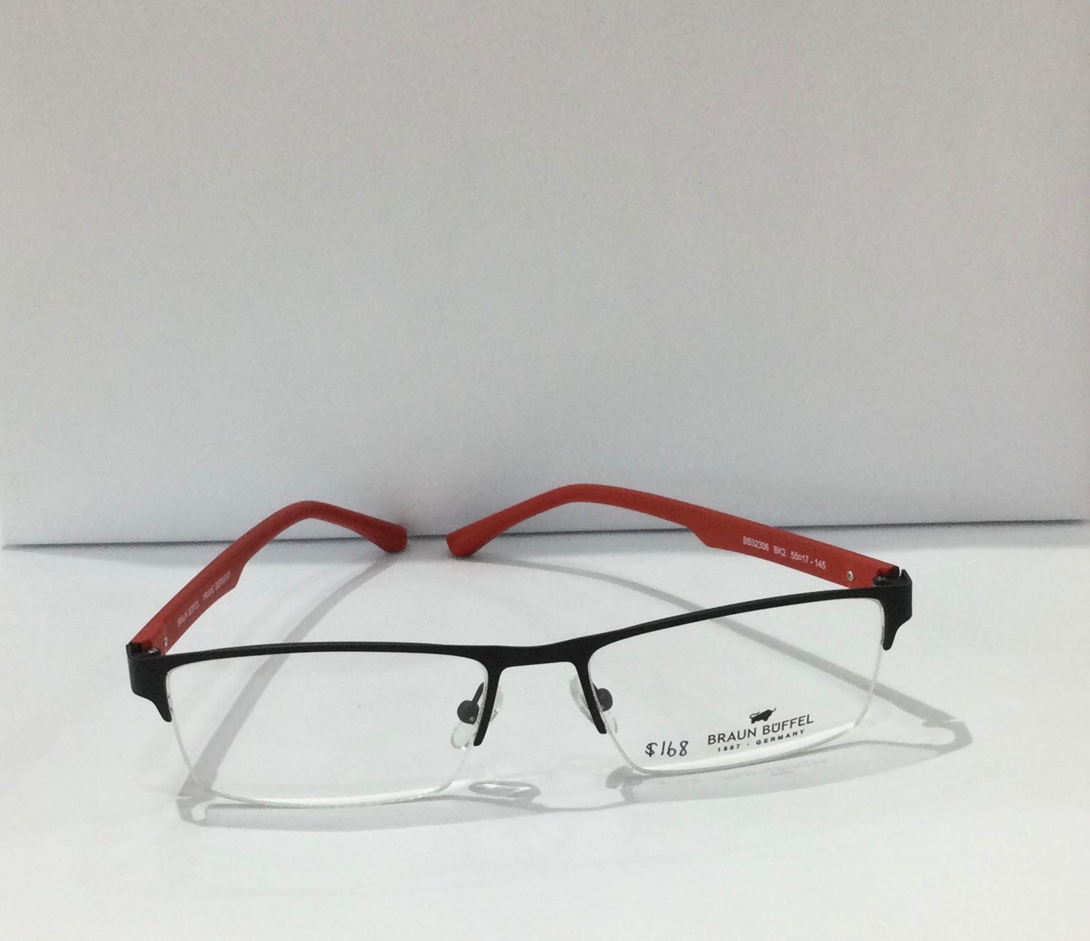 BRAUN BUFFEL FRAME BB32306 BK2 55-17