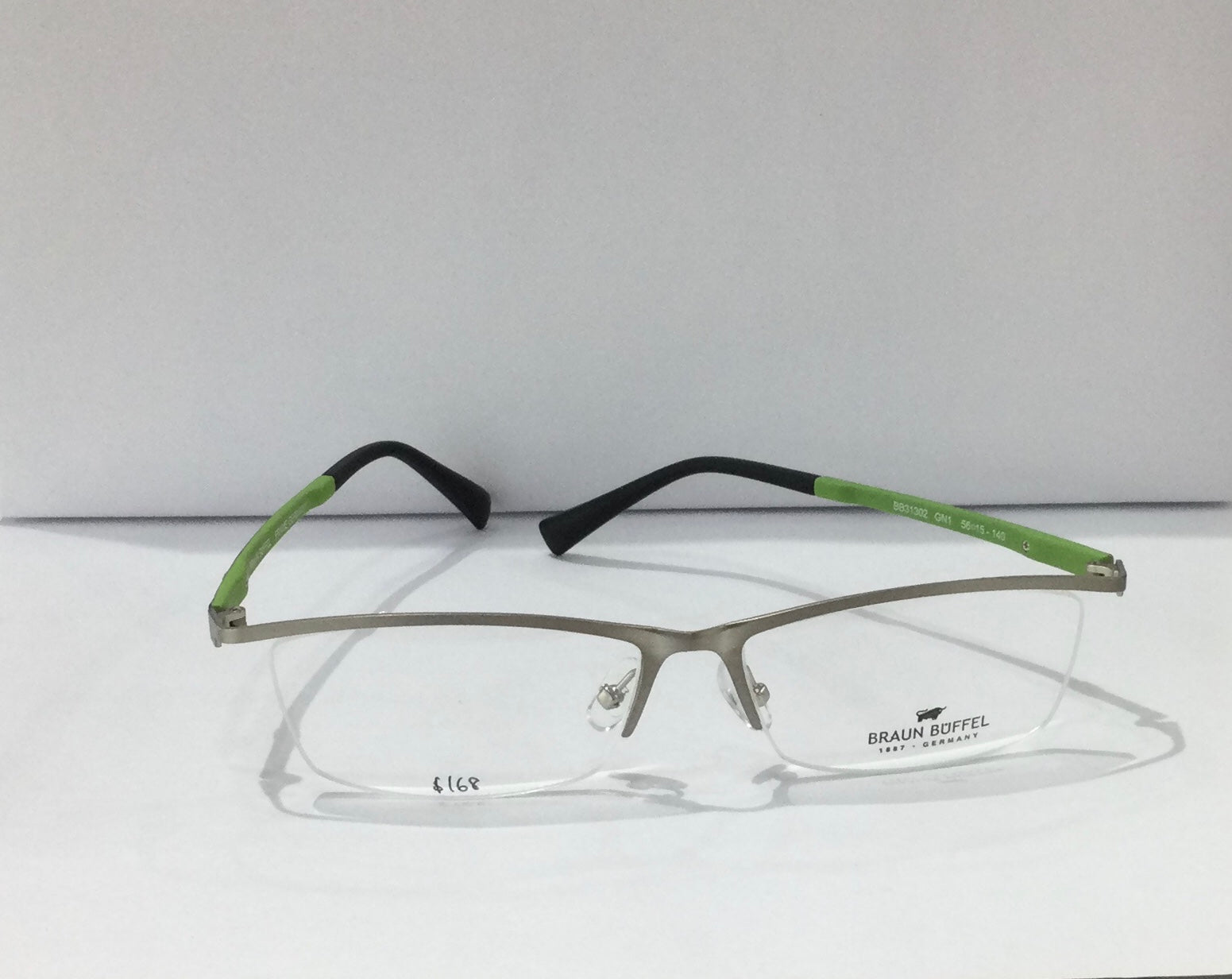 BRAUN BUFFEL FRAME BB31302 GN1 56-15