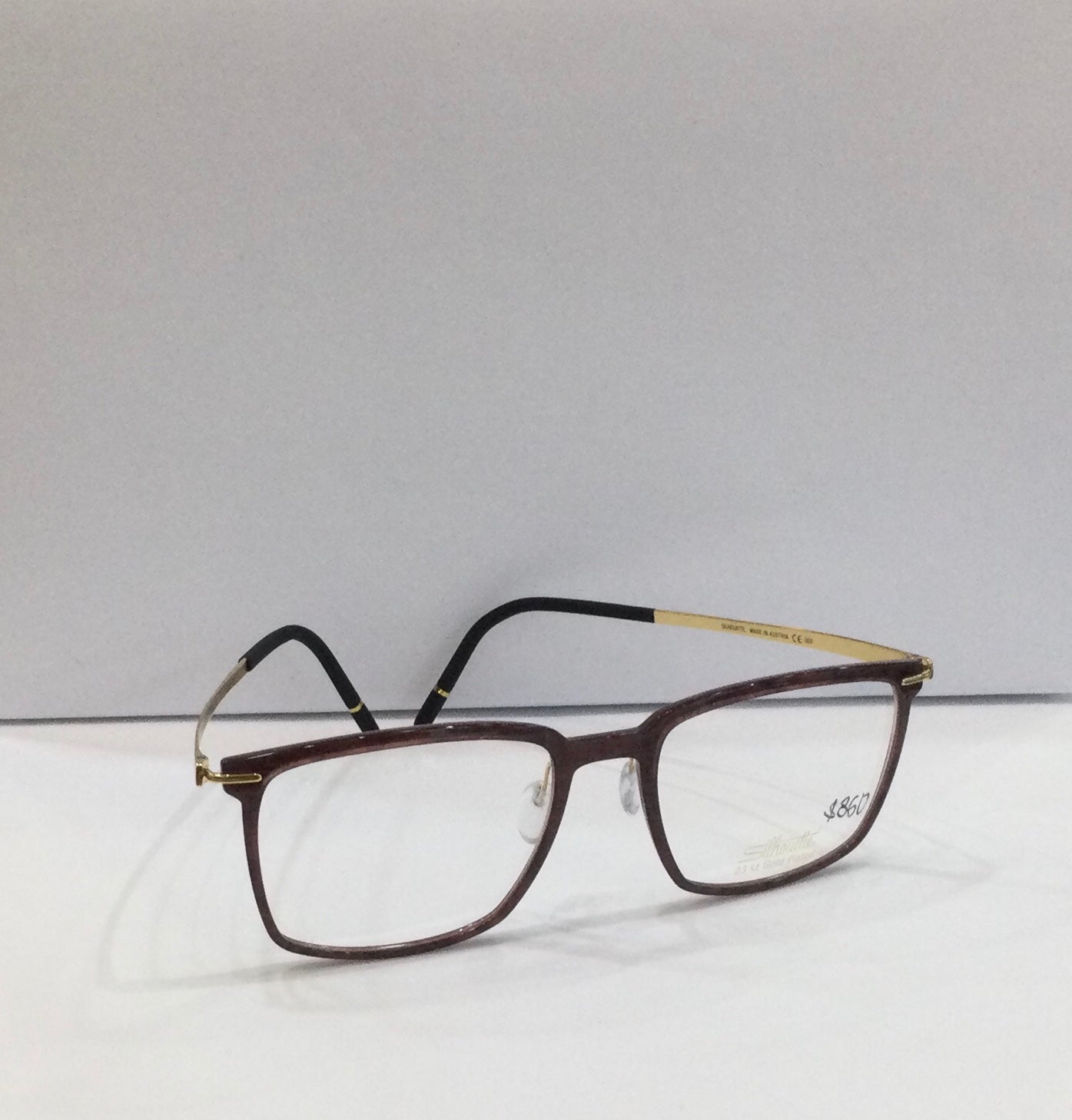 SILHOUETTE FRAME L013 75 6020 53-18 23Kt GP5 BD5