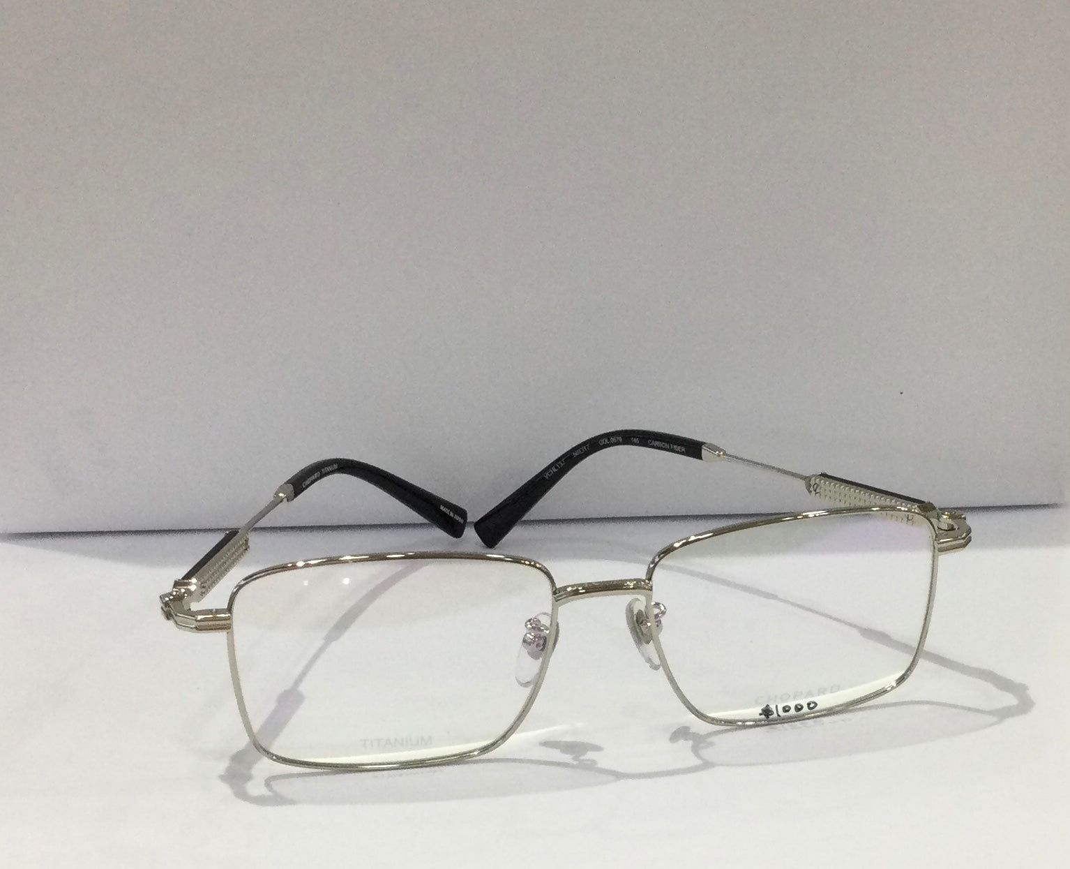 CHOPARD FRAME VCHL13J 56-17 0579 CARBON FIBER