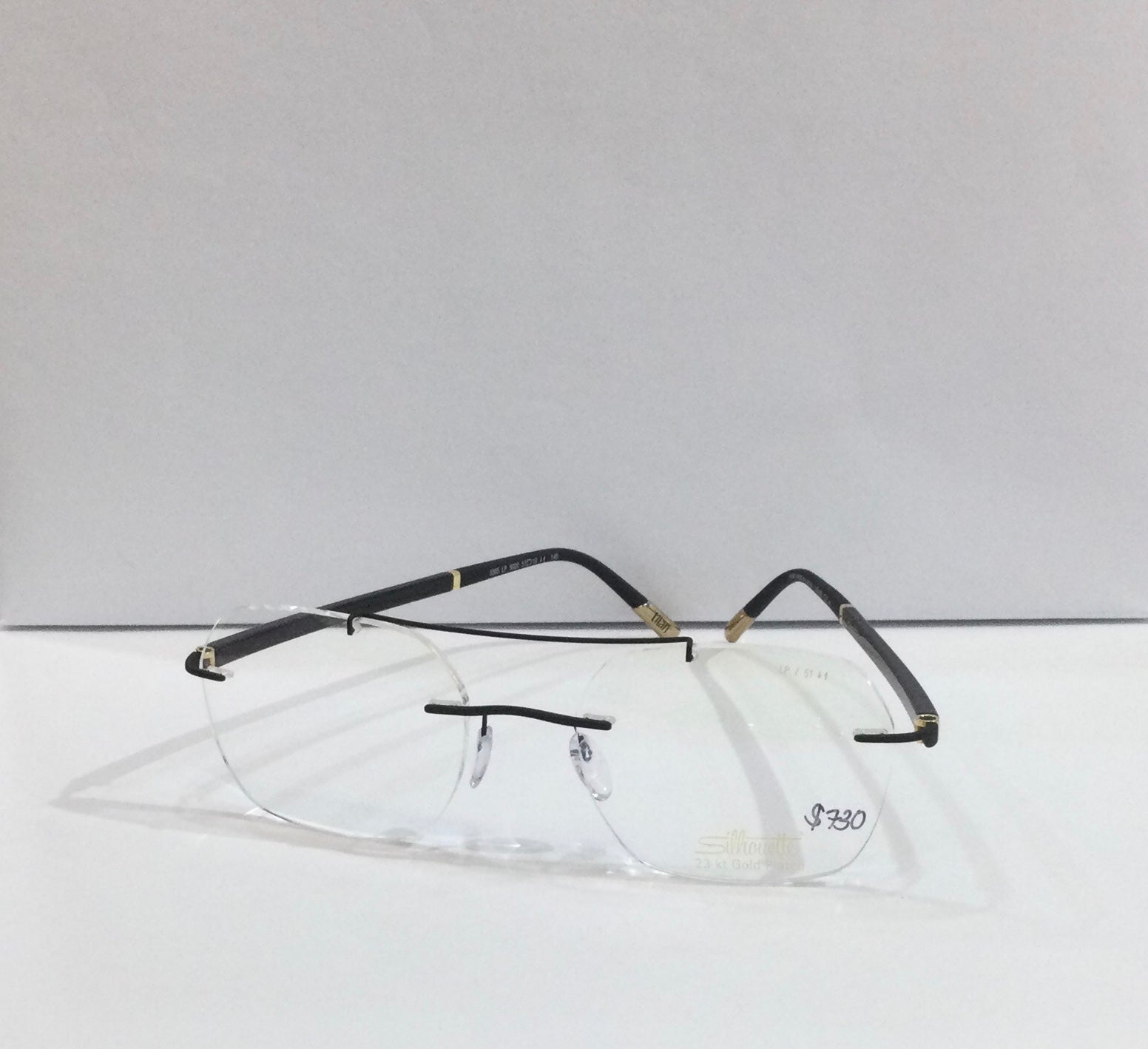 SILHOUETTE FRAME 5565 LP 9020 51-19 23Kt GP