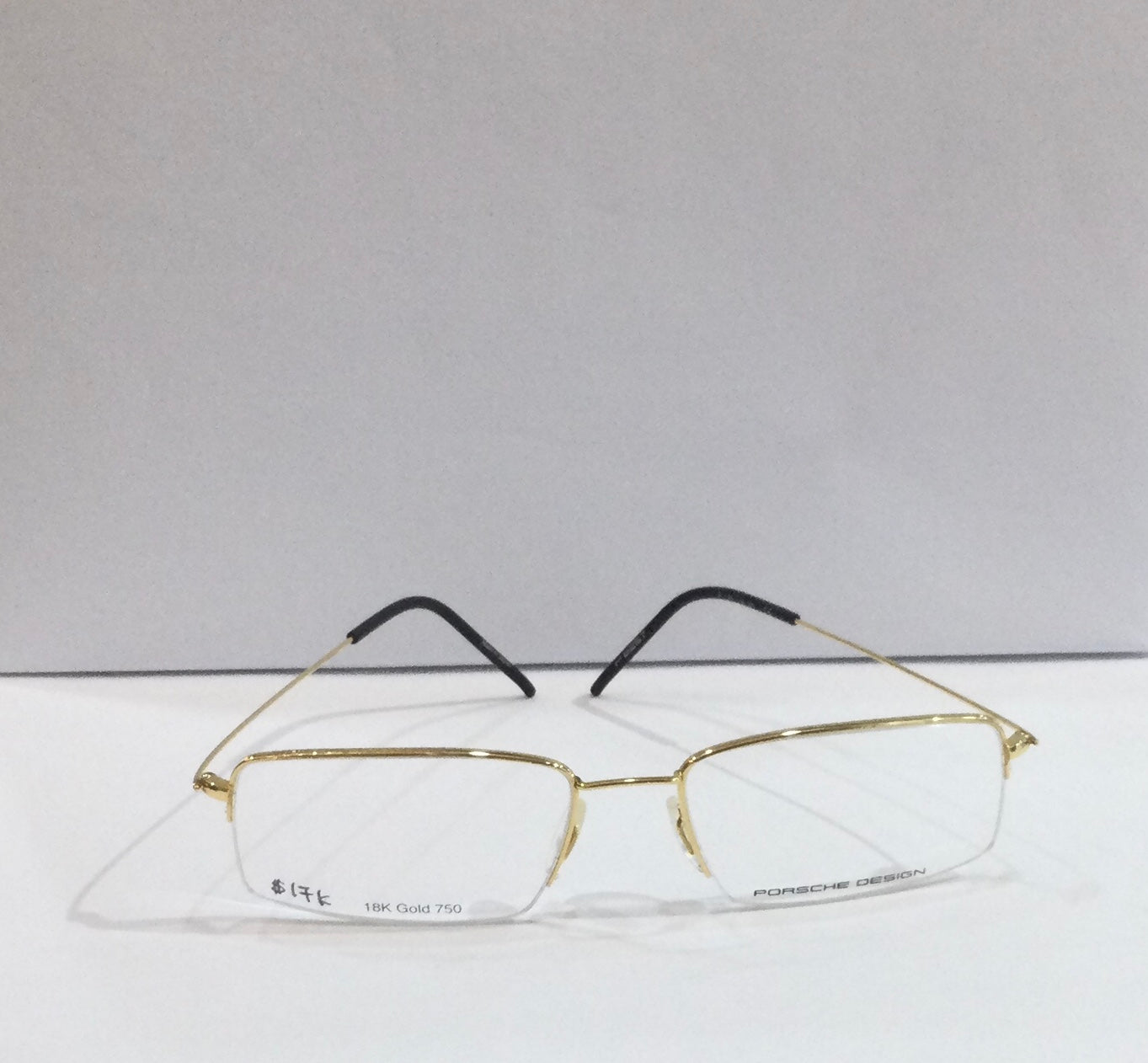PORSCHE DESIGN FRAME P8257 A 56-18 18K GOLD 750