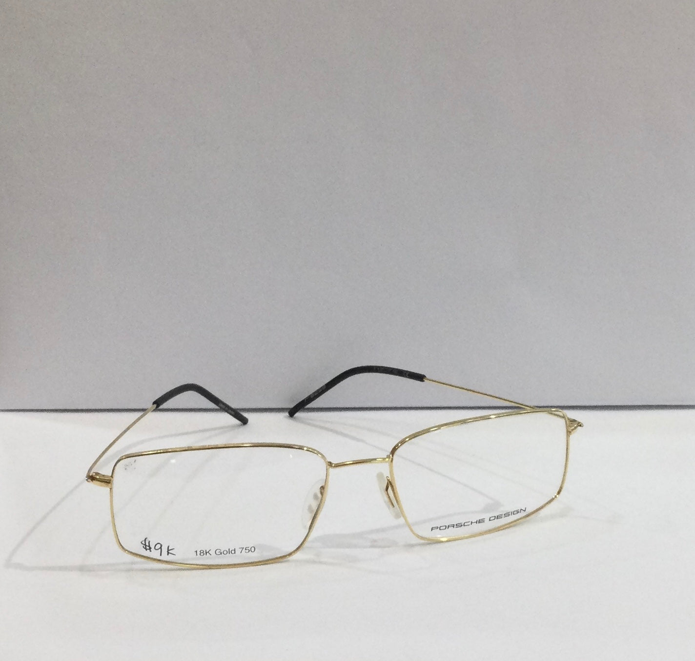 PORSCHE DESIGN FRAME P8258 A 57-17 18K GOLD 750