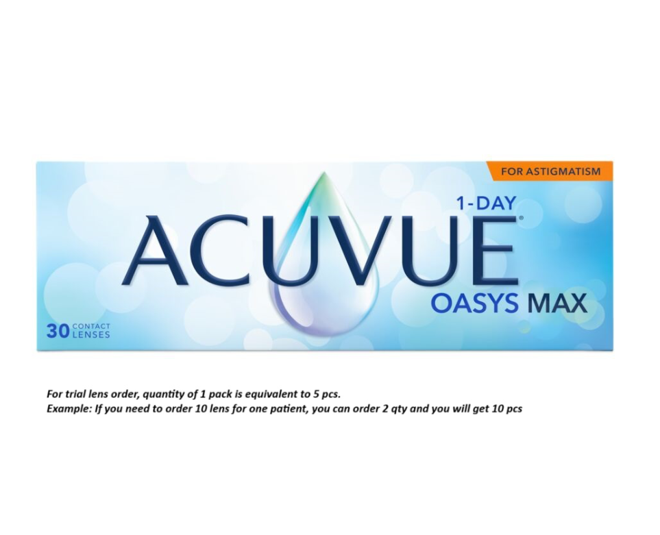 ACUVUE OASYS MAX 1-Day for ASTIGMATISM