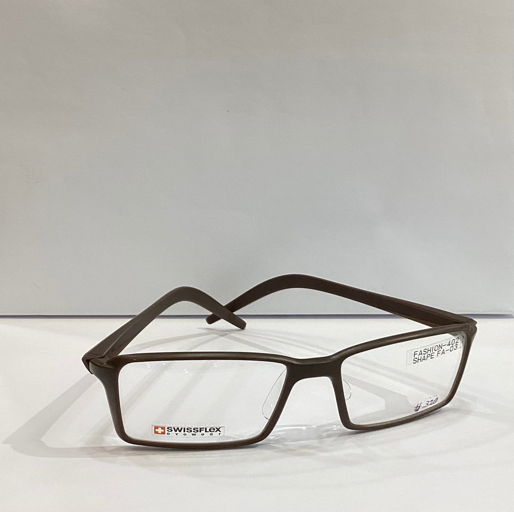 SWISSFLEX FRAME  FASHION 402 MOCCA SHAPE FA-03 55