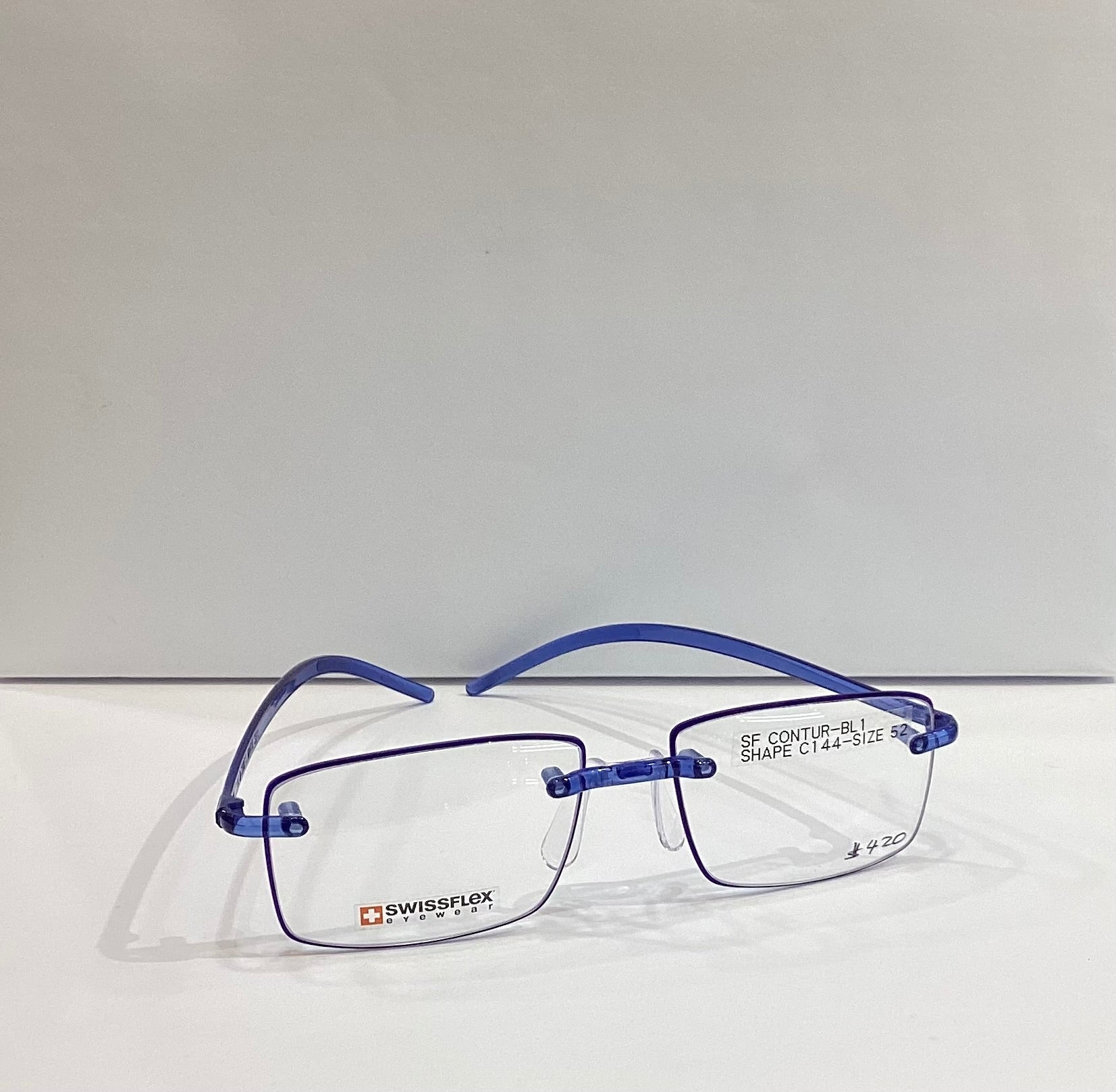 SWISSFLEX FRAME CONTUR BL1 DARK BLUE SHAPE C144-52