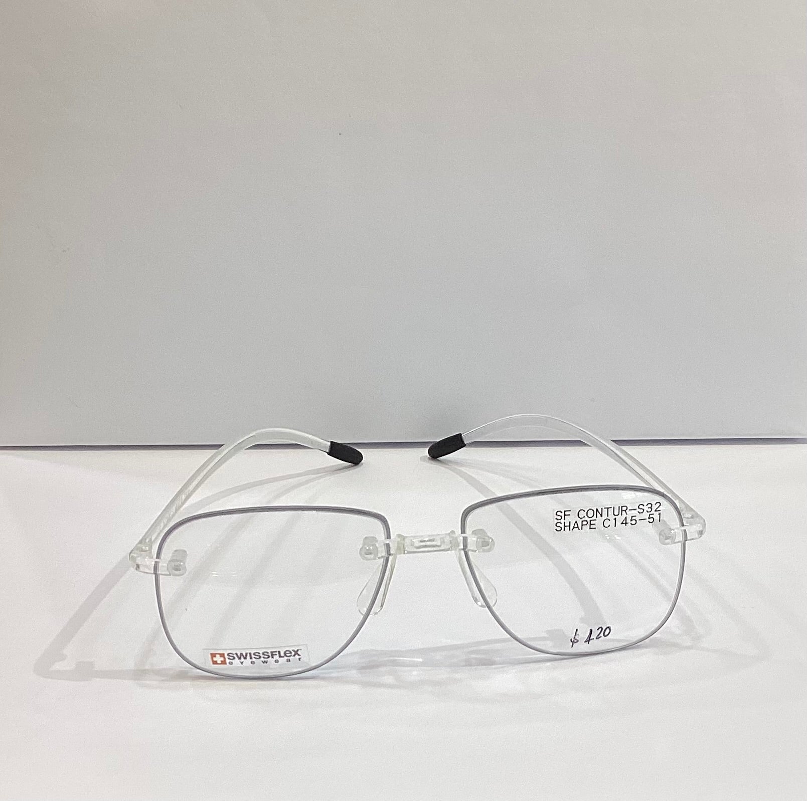 SWISSFLEX FRAME CONTUR S32 LIGHT SMOKE SHAPE C145-51
