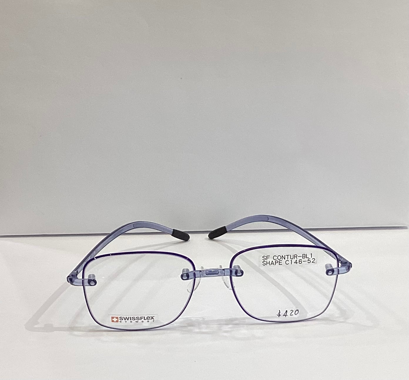 SWISSFLEX FRAME CONTUR BL1 DARK BLUE SHAPE C146-52
