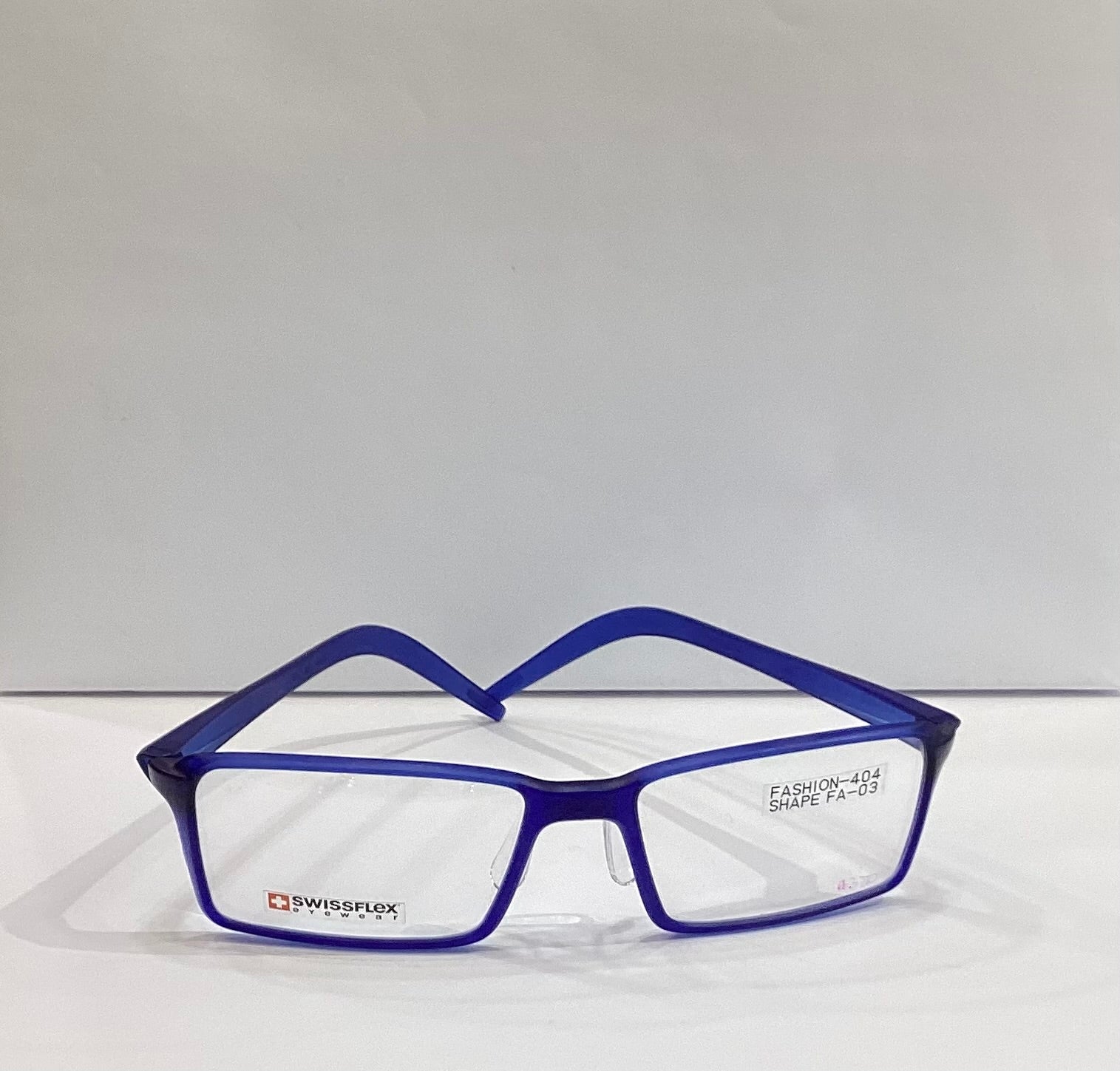 SWISSFLEX FRAME FASHION 404 ARCTIC BLUE FA-03 55