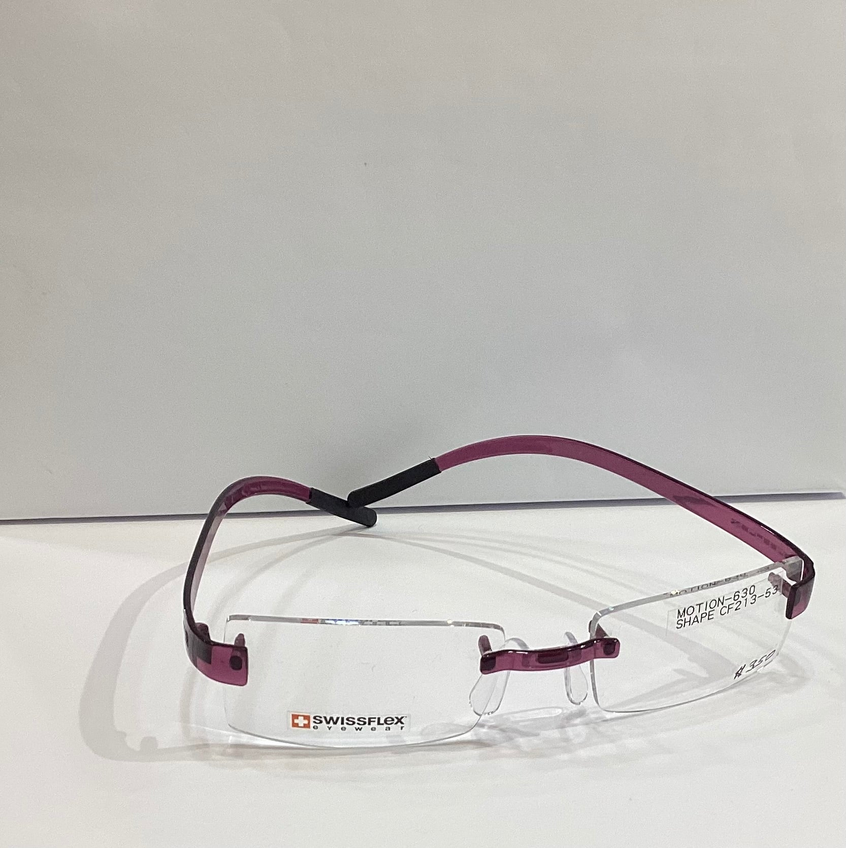 SWISSFLEX FRAME MOTION 630 BLACK MIRAVAL SHAPE CF213-53