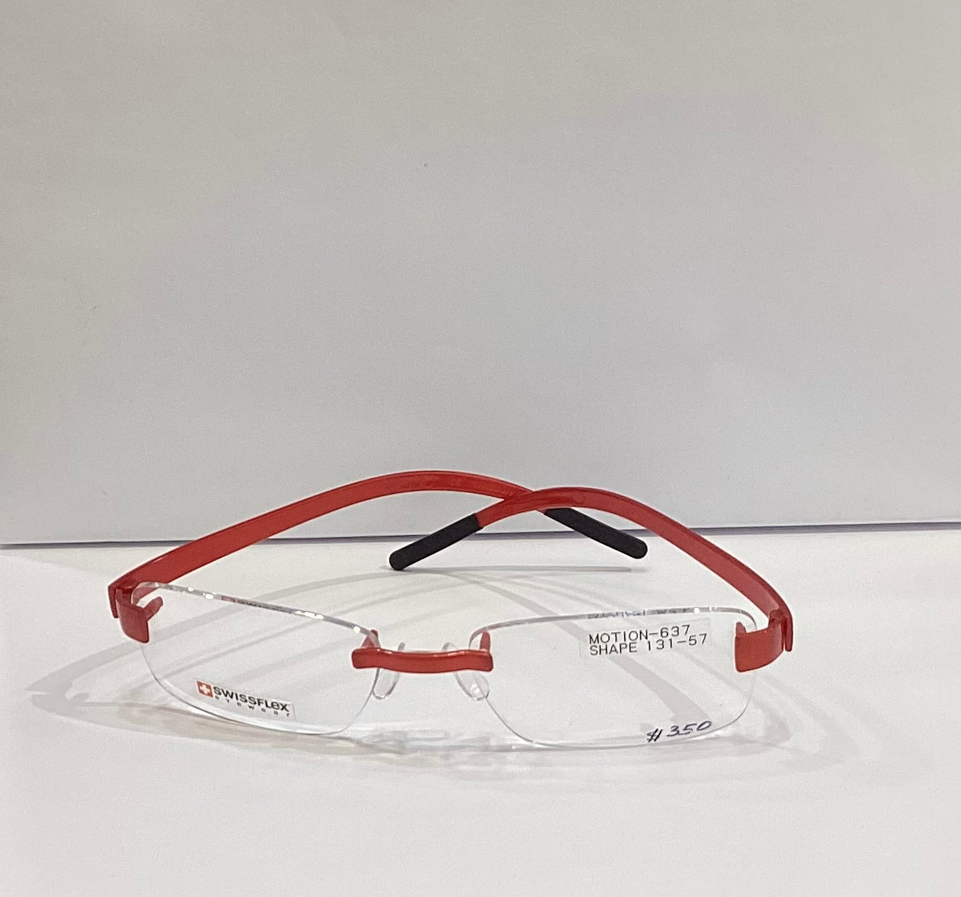 SWISSFLEX FRAME MOTION 637 FERRARIRED SHAPE 131-57
