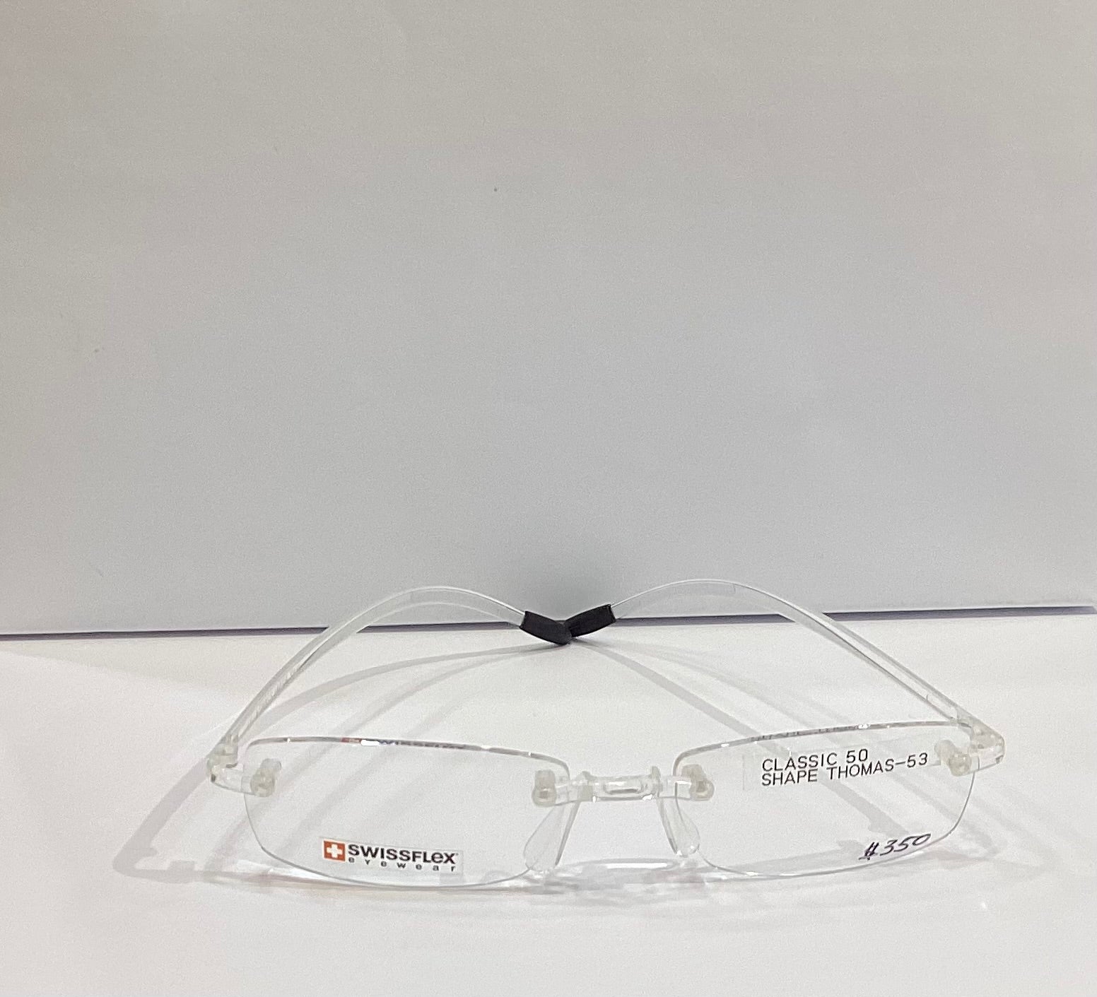 SWISSFLEX FRAME CLASSIC 50 TRANSLUCENT SHAPE THOMAS 53