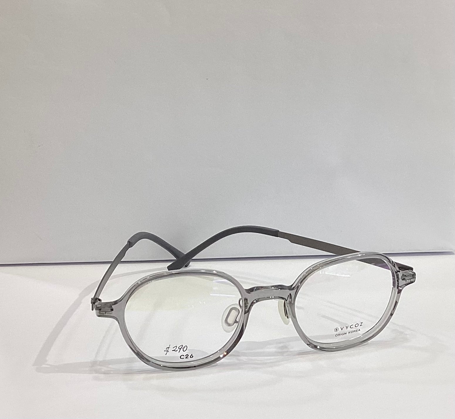VYCOZ FRAME CASS GRY 47-22 JAPAN TITANIUM