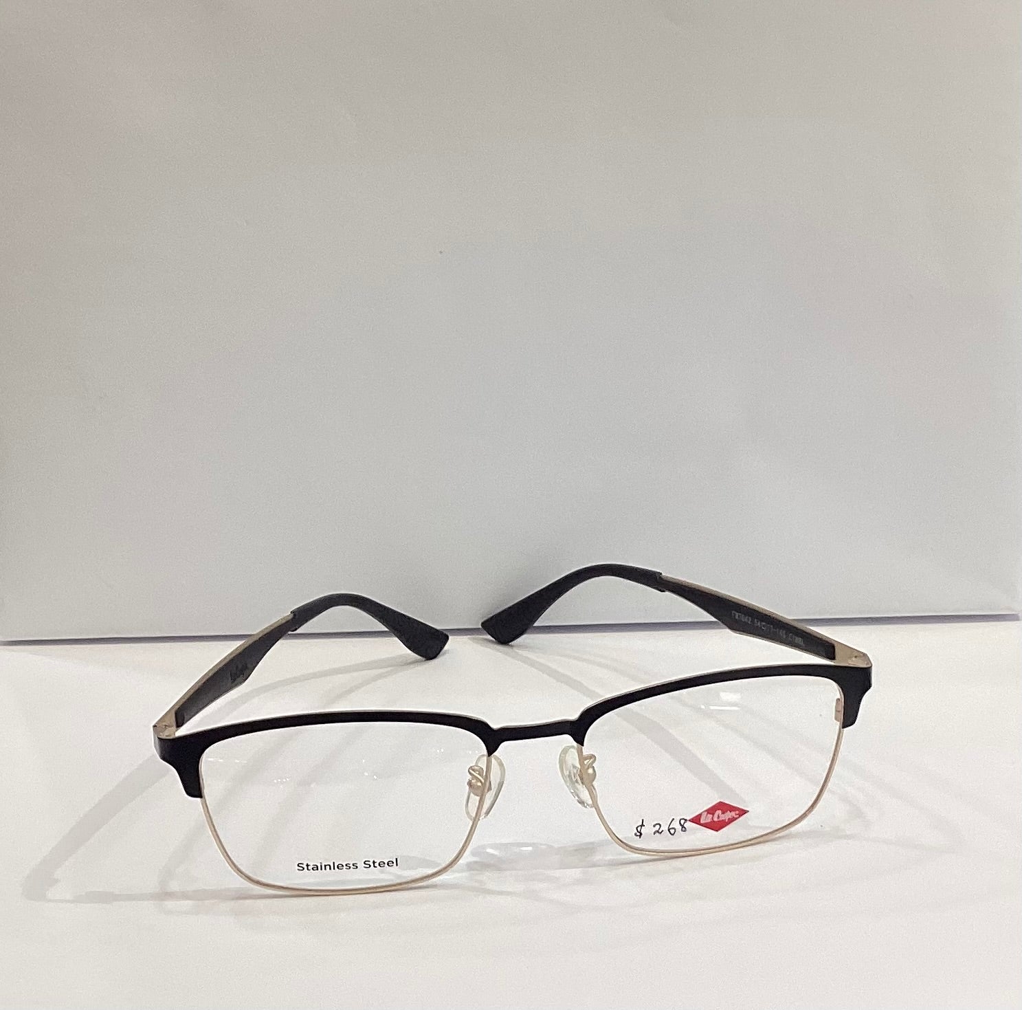 LEE COOPER FRAME FM7042 54-17 C1M8L STAINLESS STEEL