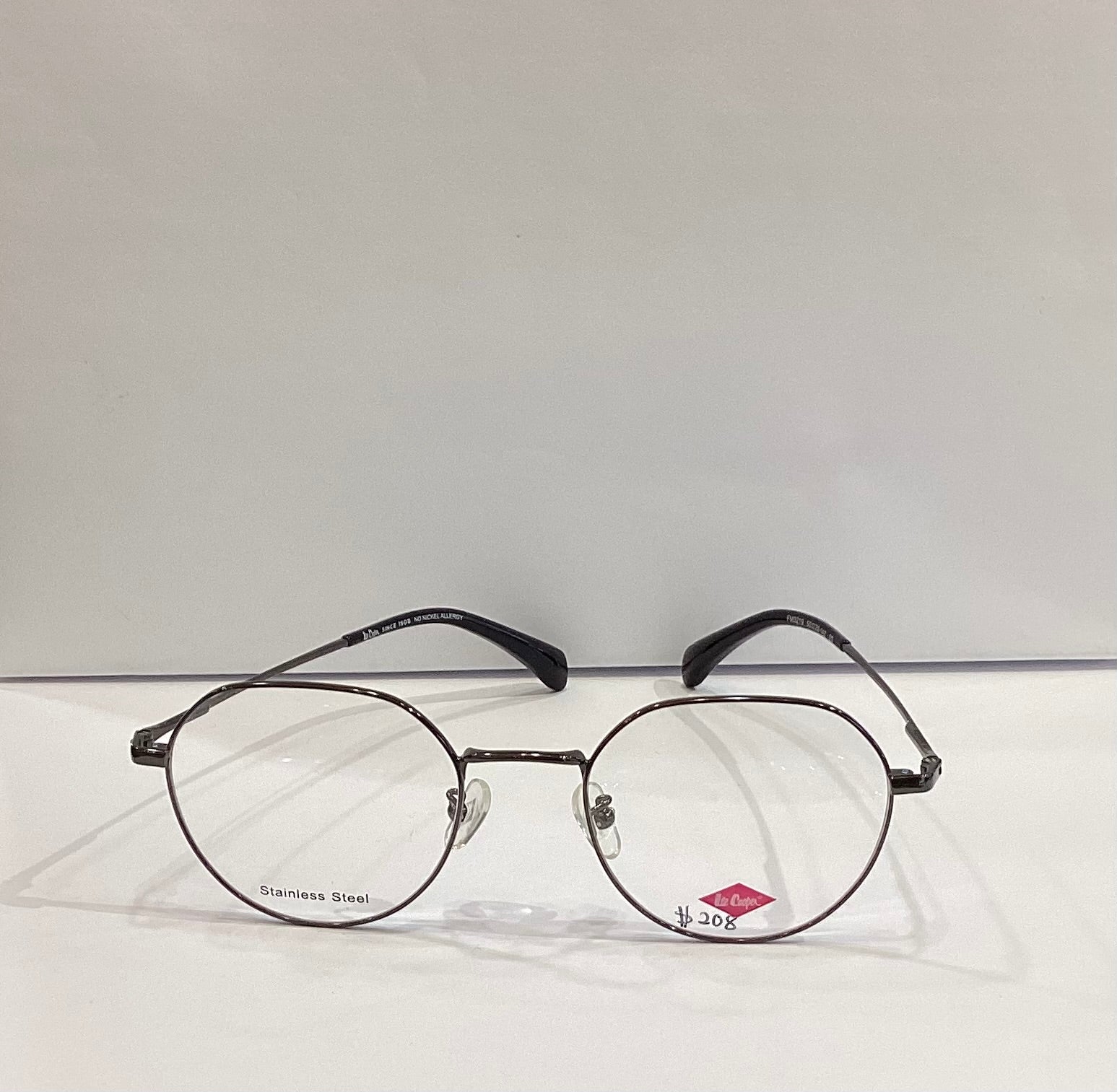 LEE COOPER FRAME FM3219 50-20 2D STAINLESS STEEL